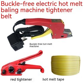 Buckle-free Hot Melt Packer Suit Portable And Easy To Operate (Option: Hot Melt Machine Suit-UK plug)