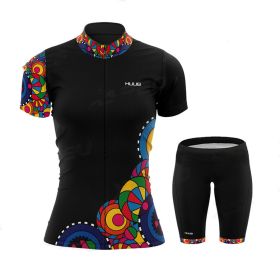 Cycling Short-Sleeved Cycling Coveralls Outdoor Sports Cycling Equipment Clothing Coveralls Customization (Option: 3 Style-5XL)