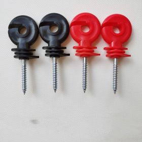 Ranch Breeding Fence Accessories Rubber Nail Insulation Nails (Color: Red)